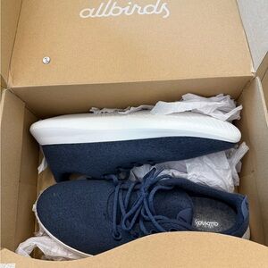 Allbirds Deep Blue Wool Sneakers